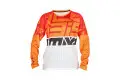 Maglia cross Acerbis Mx J-Windy Four Kid Vented Arancio Bianco