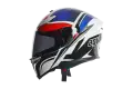 Casco integrale AGV K5 Roadracer Bianco Rosso Blu