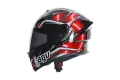 Casco integrale AGV K5 Hurricane Nero Rosso Bianco