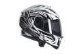 Casco integrale Agv K-3 SV rookie bianco gunmetal nero