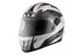 Casco moto LS2 FF358.2 Supra con "Air-Go System" bianco-titanium