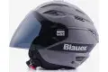 Casco jet Blauer BRAT Grigio Nero Opaco