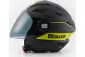 Casco jet Blauer BRAT Nero Giallo Opaco 