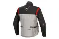 Giacca moto Dainese Evo-System D-Dry Steeple Gray-nero-rosso