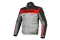 Giacca moto Dainese Evo-System D-Dry Steeple Gray-nero-rosso