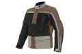 Giacca moto Dainese Outlaw Nero Noce Carbone 