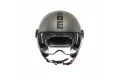 Casco jet Momodesign FGTR EVO E2206 MONO Titanio Nero opaco
