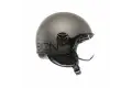 Casco jet Momodesign FGTR EVO E2206 MONO Titanio Nero opaco