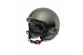 Casco jet Momodesign FGTR EVO E2206 MONO Titanio Nero opaco