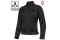 Giacca moto donna touring Befast STEIN Lady CE Certificata 3 strati Nero 