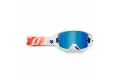 Occhiali cross Fox Racing VUE RYVR LE BLUE SPARK Bianco Navy