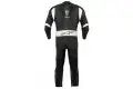 Tuta moto in pelle intera Alpinestars Haunter nero verde bianco