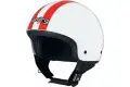 Casco moto Caberg Cruiser Legend bianco-rosso