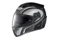 Casco moto Nolan N85 Tipp N-com nero opaco-grigio