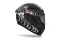 Casco integrale Airoh CONNOR MYTH Nero Bianco opaco