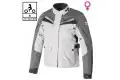 Giacca moto donna touring Befast ROCKET Lady CE Certificata 3 strati Nero Grigio