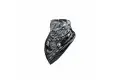 Bandana Tucano Urbano Foulard Racer Paisley Nero Bianco