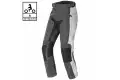 Pantaloni moto touring Befast VICTORY PANT CE certificati 3 strati Nero Grigio chiaro