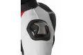 Tuta minimoto bambino pelle racing Befast Vegas CE Nero Bianco Rosso