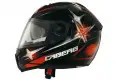 Casco moto Caberg EGO KUMA Nero-Rosso