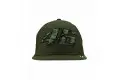 Cappellino VR46 46 Monster CAMP regolabile Verde Militare