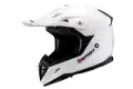 Casco cross Befast Dust Bianco