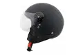 Casco demi-jet Befast Town nero opaco