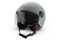 Casco jet Befast Rapid II doppia visiera Grigio Opaco