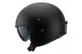 Casco jet Carburo Urban Class Nero opaco