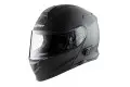 Casco modulare Befast Connection con interfono integrato Nero opaco