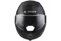 Casco modulare LS2 FF399 Valiant mentoniera ribaltabile Nero opaco