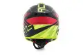 Casco cross Acerbis Blackmamba Profile 3.0 Opaco Nero giallo Fluo