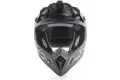 Casco cross Acerbis IMPACT STEEL CARBON in carbonio Oro