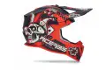 Casco cross Acerbis LINEAR Blu Rosso