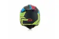 Casco cross Acerbis Snapdragon Profile 3.0 nero rosso verde fluo