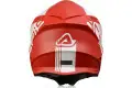 Casco cross Acerbis X-Track VTR in fibra Rosso Bianco