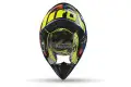 Casco cross Airoh Aviator 2.3 AMS2 Great in fibra Blu Cromato