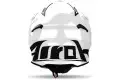 Casco cross Airoh AVIATOR ACE 2 COLOR in fibra Bianco lucido