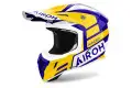Casco cross Airoh AVIATOR ACE 2 SAKE in fibra Giallo lucido