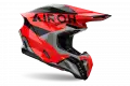 Casco cross Airoh TWIST 3 KING Rosso lucido