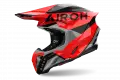 Casco cross Airoh TWIST 3 KING Rosso lucido