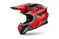 Casco cross Airoh TWIST 3 KING Rosso lucido