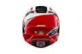 Casco cross Alpinestars SUPERTECH S-M10 UNITE HELMET ECE 22.06 Rosso Bianco Lucido