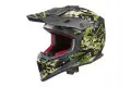 Casco cross Axo Jump camouflage Nero Verde Beige