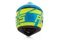 Casco cross bambino Acerbis Impact Junior 3.0 Lucido Giallo blu