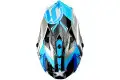 Casco cross bambino Just1 J32 Pro Moto X blu