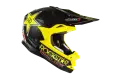 Casco cross bambino Just1 J32 Rockstar Energy nero giallo