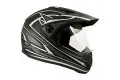 Casco cross CGM 602G Assen Nero Gommato