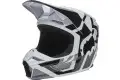 Casco cross Fox Racing V1 LUX Nero Bianco