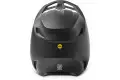 Casco cross Fox Racing V1 Solid Nero Opaco